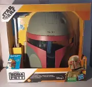 Star Wars Boba Fett Electronic Toy Costume Mask Sound Effects Helmet NIB