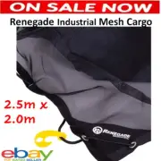 2.5x2.0m Heavy Duty Mesh Cargo Net Cover For Ute Tray Trailer Renegade Bungee