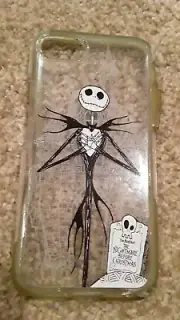 RARE Disney OtterBox Jack Skellington Apple iPhone 7 / 8 Plus Case Glow Dark