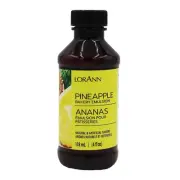 LorAnn Bakery Emulsions Natural & Artificial Flavor 4oz-Pineapple - 3 Pack