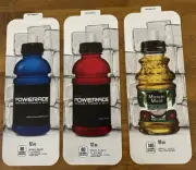 Vending Machine Labels, Powerade 12oz Bottles, Minute Maid Apple Juice 10oz (3)