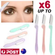 ACIAL RAZORS Eyebrow Razor Shave Hair & Exfoliate Face Ladies Shaver Tool