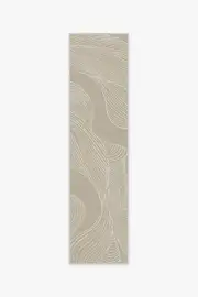 75' x 305' | Machine Washable Runner Rug | Kid & Pet Friendly | Indoor Rug | Sana Stone Rug | Ruggable