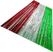TEHAUX 1Set Festival Party Fringe Curtains Rain Tassel Backdrop for Wedding Birthday Engagement Holiday Decorations
