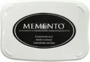 TSUKINEKO MEMENTO FADE RESISTANT INKPAD ~TUXEDO BLACK ME-900