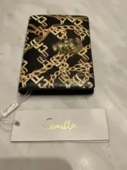 Camilla Tether Me Not Doorknocker Wallet, Black With Chain Design, BNWT, Amazing