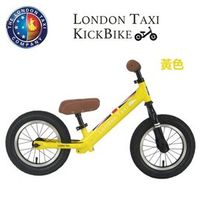 London Taxi 專業充氣胎幼兒平衡滑步車-黃色