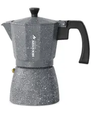 Holstein Housewares 6-Cup Aluminum Espresso Maker