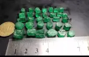 85-Ct Facets Grade Emerald Natural Crystals Type Rough Lot From Pakistan