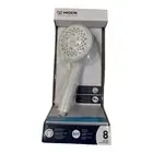 NEW ~ Moen ADLER Hand Held Shower Head White 8 Settings 23040W Glacier Finish