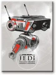 Star Wars Fallen Order Game BD-1 Droid Art Image Refrigerator Magnet NEW UNUSED