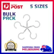 Bulk Pack Mug Shouldered Hanger Cup Hooks Heavy Duty Screw-In Ceiling Wall AU
