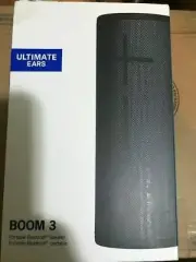 Ultimate Ears BOOM 3 Portable Waterproof Bluetooth Speaker - Night Black NEW
