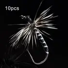 Innovative Design 10pcs Reflective Strip Chironomid Imitaion Lures Pack