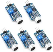 Oiyagai 5pcs High Sensitivity Sound Microphone Sensor Detection Module for Arduino AVR PIC