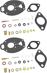 ICHIPY Carburetor Repair Kit for Marvel Schebler TSX Carb Kit 778-515 K7515 Deere Farmall Allis Oilve Marvel Schebler TSX K7515 (Color : 2set)