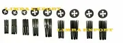 TAP DIE SET CYCLE 26 TPI THREAD 1/4" 5/16" 3/8" 7/16" 1/2" 9/16" 11/16" 5/8" 3/4