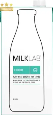 Coconut Milk 1L Long Life MilkLab Barista Vegan Dairy Free Gluten Free (8 Pack)