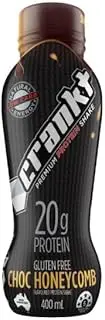 Crankt Choc Honeycomb Protein Shake 6 x 400ml