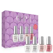 OPI Infinite Shine Quad Gift Set - Shimmer Takes All Funny Bunny Bubble Bath and At Strong Last