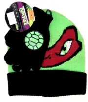 Teenage Mutant Ninja Turtles Toddler and Little Boys Winter Hat Set NWT OSFM