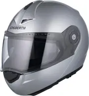 Schuberth C3 Pro Silver Helmet, Size S for Men