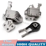 3x For Jeep Cherokee 2.4L 14-19 68192831AF Engine Motor &Transmission Mount Set (for: Jeep)