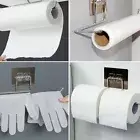 Hanging Toilet Paper Holder No Drilling Roll Paper Holder Kitchen Paper Holder