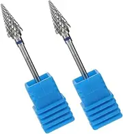 Beavorty Manicure Pedicure Drill Bits Set Nail Grinding Bits Tungsten Steel Nail Art Drill