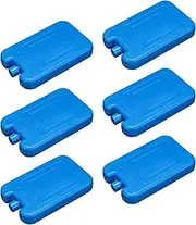 6X Travel Ice Freezer Blocks Ice Brick Pack Reusable Cooling Elements Ice Blocks Freezer Packs for Travel Beach Outdoors Home