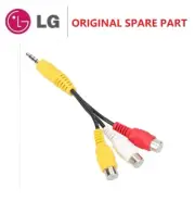 LG Television Component Cable (3.5mm To RCA-YWR) - EAD61273123 EAD61273106