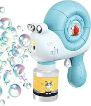 Portable Bubble Machine | Cartoon Snail Bubble Blowing Toy with Light Music,Outdoor & Indoor Activity for Easter Basket Stuffers