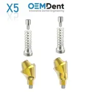 X5 Angulated Multi Unit 1.4 Slim Platform 30° Titanium Sleeve Set Screw GDT®