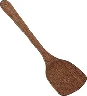 Cabilock Wooden Turner Spatula for Nonstick Cookware Ergonomic Handle for Comfort Nonscratch Surface Long for Stirring Flipping and Outdoor Camping Cooking
