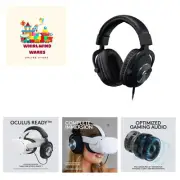 PRO Gaming Headset for Oculus Quest 2 - Oculus Ready - Custom-length Cable - ...