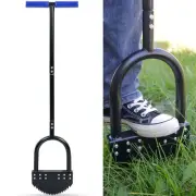 CKLT Edger Lawn Tool 41in Border Edger with Spring Steel Blade Long Rubber Ha...