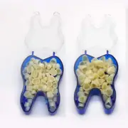 Kit de corona temporal Dental mixta, 100 Uds. frontal anterior y molar posterior