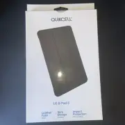 T Mobile Quikcell LG G Pad 5 Leather Folio Protection Case CON2005 NEW BRAND NEW