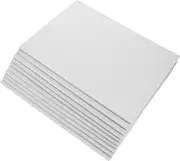 SEWACC 10pcs Large Foam Boards White Blank Foam Board for Art Projects DIY and