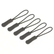 60pcs Zipper Pulls Pull Head Handle Replacement Tags Cord Extension Dark Green