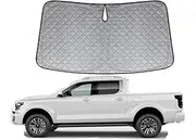 OTTO Shades Thick WindScreen Sunshade for GWM Cannon 2021-2024 Premium 6 Layers UV Protection Foldable Windshield Sun Visor Heat Shield Cover Make Car Cooler