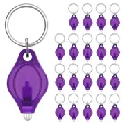 UV LED Keychain Flashlight 10 Lumen Portable Light Detector Battery8462