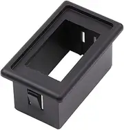 E Support Car Auto Toggle Rocker Switch Bar Dash Board Panel Switch Holder Housing Kit Black