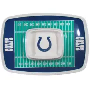 Indianapolis Colts NFL Chip Dip Party Tray, Tailgating Officially Licensed