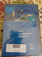 PADI Peak Performance Buoyancy DVD Diver Edition Training Material New Sealed
