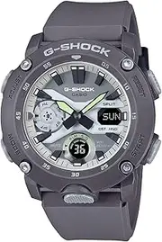[G-Shock] Men's GA2000HD-8A Analogue-Digital Watch, Black, 51.2 x 47 x 14.1 mm