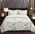 RAMESSES 2000TC Printed Bamboo Blend Quilt Cover SET/Bedding Duvet Cover/S/D/Q/K