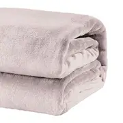 Renee Taylor 220x240cm Soft Warm Mink Blanket/Throw Heavy Weight Acrylic Rose