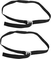 LAPYAPPE 2Pcs Tie Down Straps for Surfboard and Luggage Durable Equipment Bundling Belt for Roof Rack Cargo Travel Essentials for Kayaking and Surfing