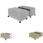 Coffee Table Modern Sofa Tables Hidden Book Storage Engineered Wood vidaXL